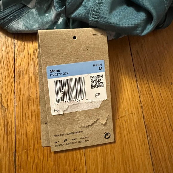 Nike DRI-FIT Stride Run Division 4" DV9272-379 Green Mens Size - Picture 5 of 7